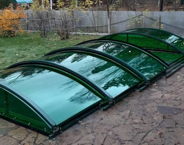 Раздвижные павильоны для бассейна от производителя — фото 4